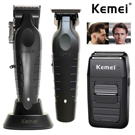 hair clipper kemei|kemei professional hair clippers.